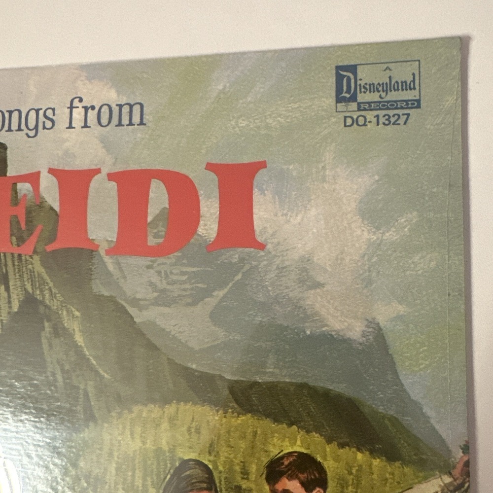 Sealed 1968 Disneyland Record HeidiSongs DQ-1327 Vinyl LP - Picture 6 of 11